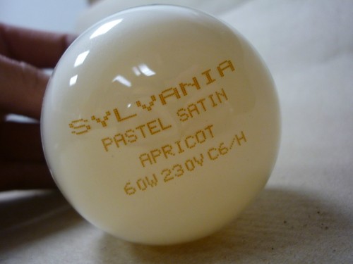 Sylvania glühlampe apricot - sylvania,