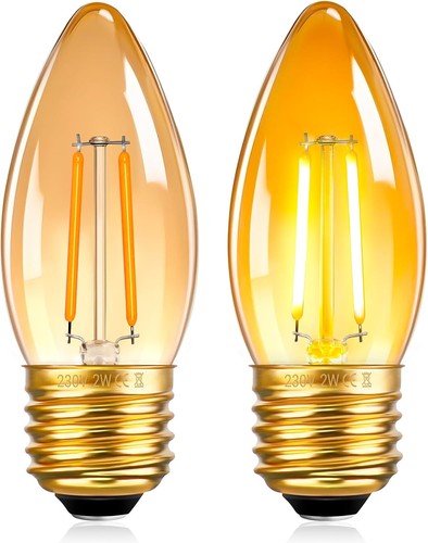 Led glühbirne e27 kerze - led, retro