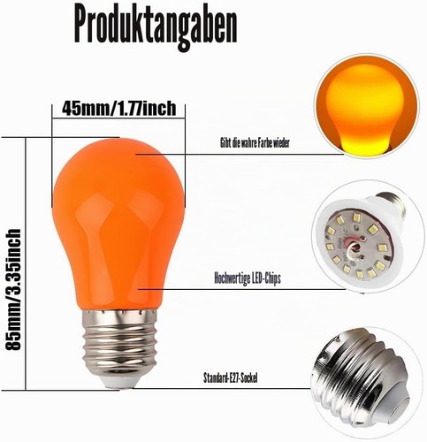 10er pack e27 - edison, schraube