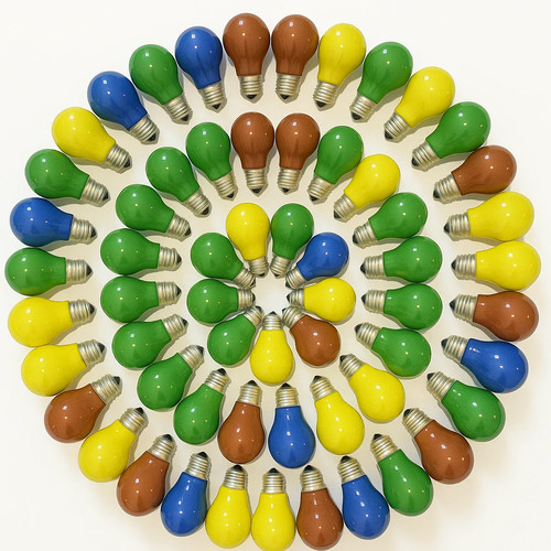100x bunte glühbirnen set 25w - bunte,