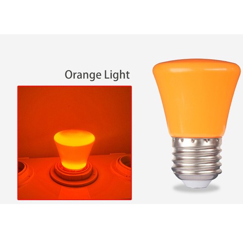E27 led birne rot blau - 2x, 2w